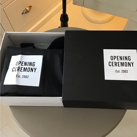 NIB Opening Ceremony Elzpeth Swirl Heel Sandals - Picture 10 of 13